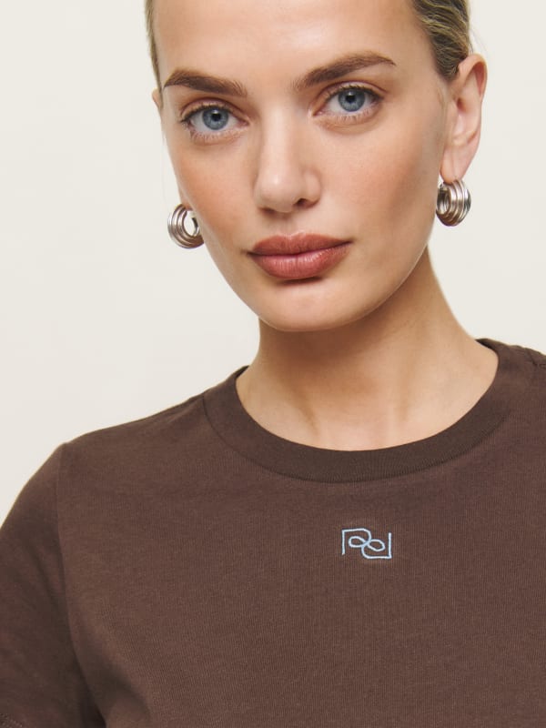 Classic Crew Tee - Mineral Logo